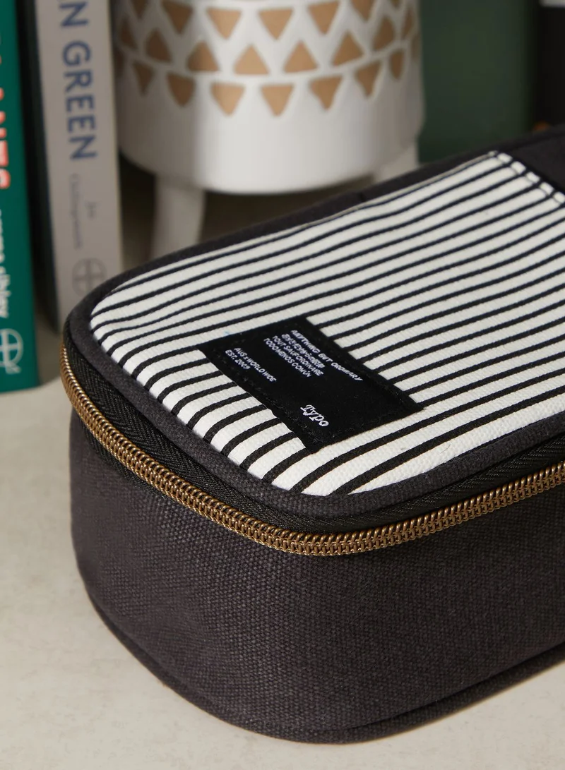 Typo Parker Stripe Washed Arlow Pencil Case