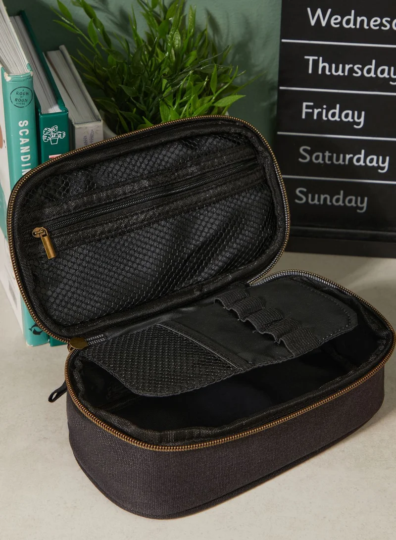 Typo Parker Stripe Washed Arlow Pencil Case