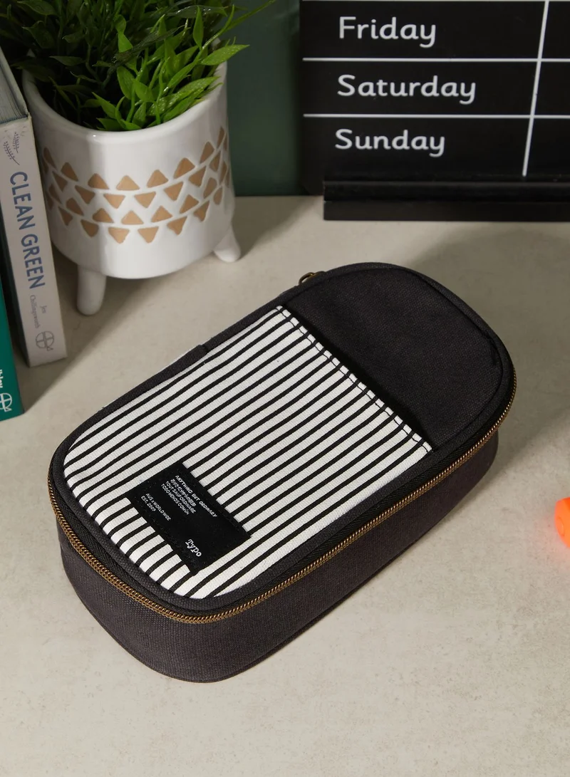 Typo Parker Stripe Washed Arlow Pencil Case