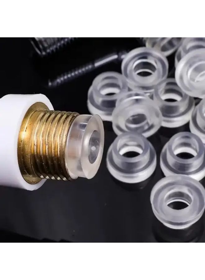 40pcs Transparent Heavy Duty Leak Proof Faucet Sealing Washers For Plumbing Repair - Image 1