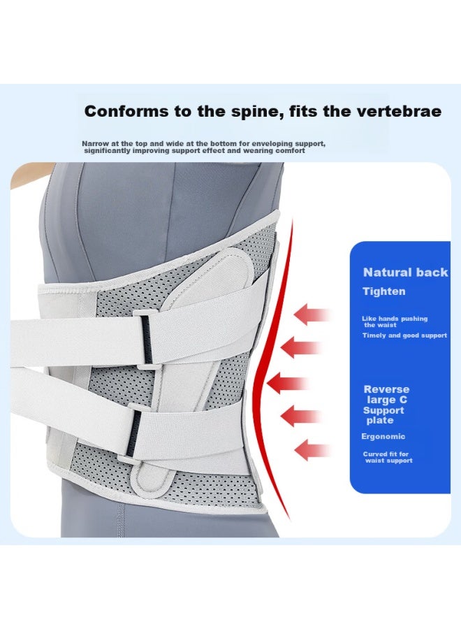 Yuzhaolin Medical Grade Lumbar Support Belt For Lumbar Muscle Strain And Herniated Disc, Waist Brace For Men And Women, Ideal For Prolonged Sitting - Image 4