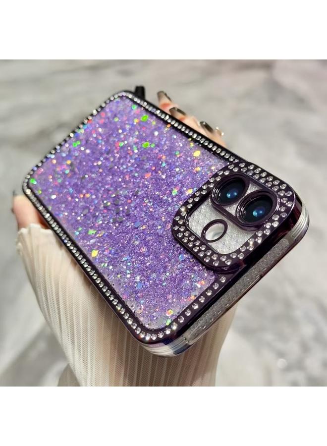 S-TOP Case For iPhone 15 Diamond Glitter Sequins TPU Phone Case - Image 4