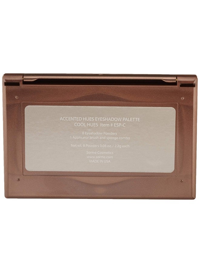 SORMÉ Sorme Cosmetics Collection Eyeshadow Palette Cool Hues 0.64 Ounce - Image 4
