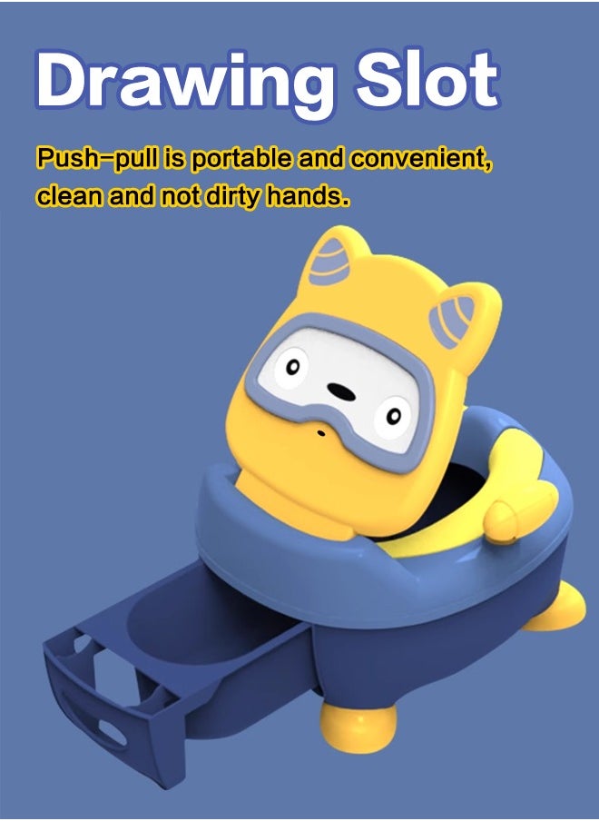 Generic - Easy-Clean Toddler Toilet Training Potty Chair with Built-in Splash Guard, Slip-Resistant Base, and Removable Bowl - Perfect Size Kids Potty for Toddlers 18 Months & above - Image 1