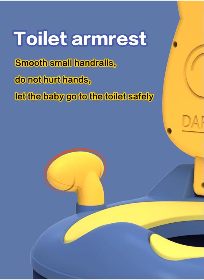 Generic - Easy-Clean Toddler Toilet Training Potty Chair with Built-in Splash Guard, Slip-Resistant Base, and Removable Bowl - Perfect Size Kids Potty for Toddlers 18 Months & above - Image 1