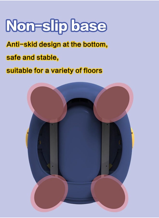 Generic - Easy-Clean Toddler Toilet Training Potty Chair with Built-in Splash Guard, Slip-Resistant Base, and Removable Bowl - Perfect Size Kids Potty for Toddlers 18 Months & above - Image 1