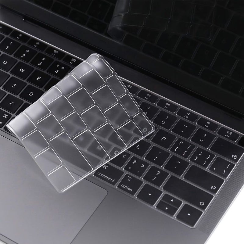Transparent Ultra Thin TPU Keyboard Cover For Macbook Air 13 Inch Models Chrome Older 18 Month Goal Spend No Part SKU Code Issue But A key Can Use Based On Available Model EU A2338 A2251 A2141 Including M4 M3 M2 M1 Chips Pro In Our Effort Freeze Coverage Do Over By EU Layout - Image 4