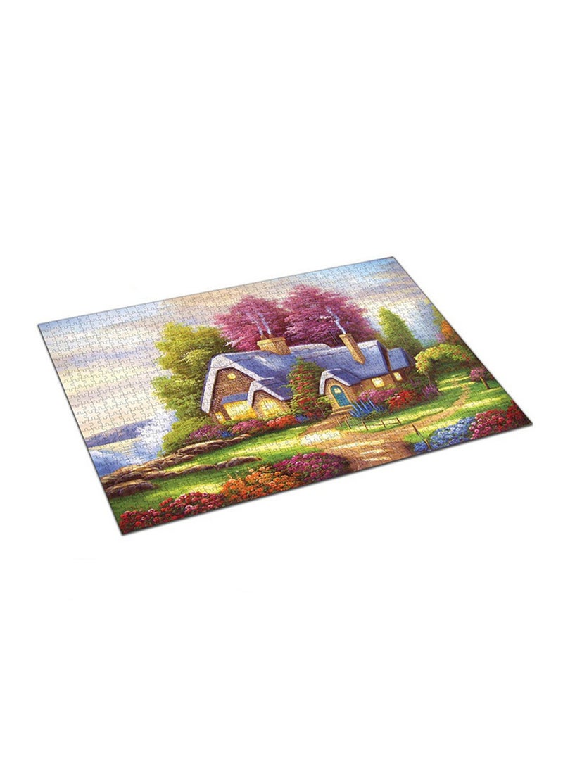 1000 Pieces Jigsaw Puzzle Stress Relief Educational Developmental Toy 70x50cm - Image 1