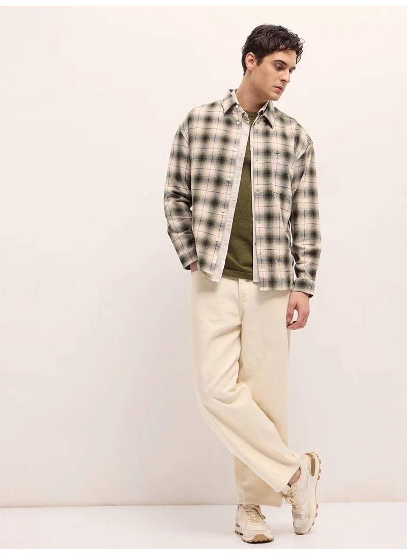 THE BEAR HOUSE  Men’s Shirt for Office, Casual & Party Wear | Comfortable Long Sleeve Shirt with Classic Collar, Button Closure & Versatile Stylish Look for Men | Best Price UAE