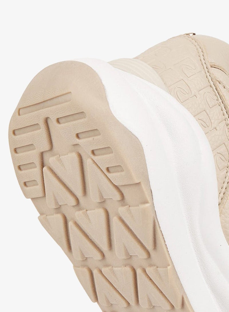 Paprika Textured Lace-Up Sneakers - Image 4