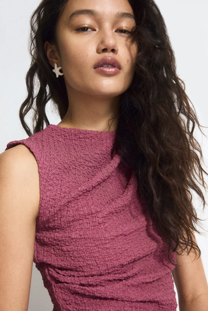 H&M Draped bodycon dress