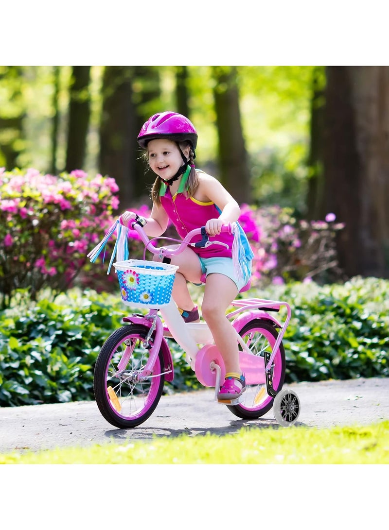 CMGTYYD Bike Stabilisers, Stabilisers for Childs Bike, 2 PCS Bicycle Training Wheels Mute Flash Wheels with Adjustable Bicycle Stabiliser Mounted Kit for 12 14 16 18 20 Inch Childs Bikes - Image 5