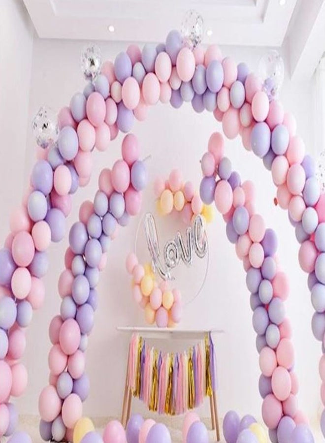100-Piece Birthday Party Sweet Macaron Candy Latex Balloon Decoration Set 10inch - Image 5