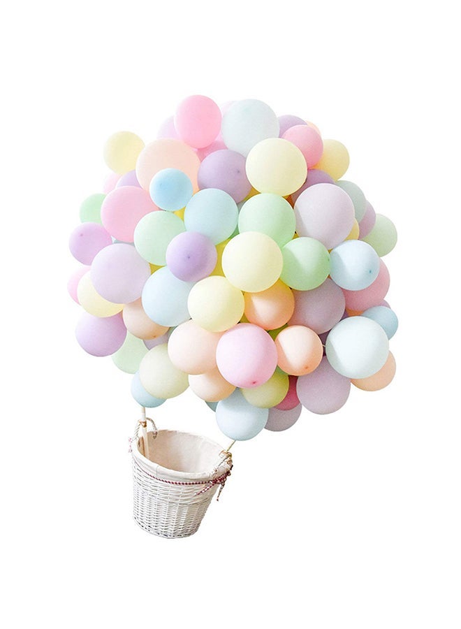 100-Piece Birthday Party Sweet Macaron Candy Latex Balloon Decoration Set 10inch - Image 1