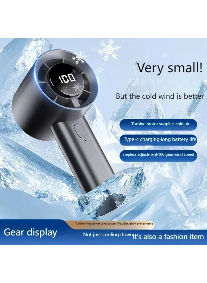 Ruay Portable Handheld Fan Speed(1-100) Adjustable Turbo Mini Fan - RA95 - Image 2