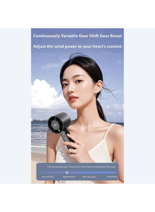 Ruay Portable Handheld Fan Speed(1-100) Adjustable Turbo Mini Fan - RA95 - Image 4