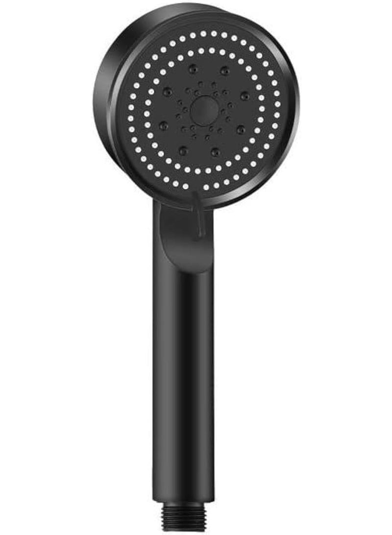 Turbo High Pressure Handheld Shower Head with 5 Functions (Black) - Image 3