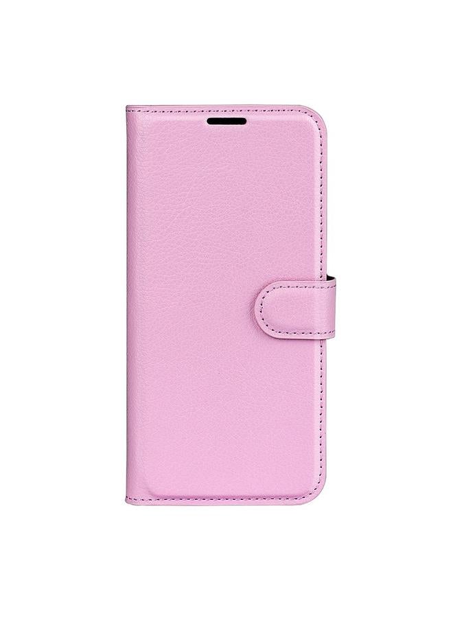 اس-توب جراب لهاتف Google Pixel 9 Pro XL مصنوع من الجلد بتصميم أفقي من نسيج الليتشي مع حامل - Image 2