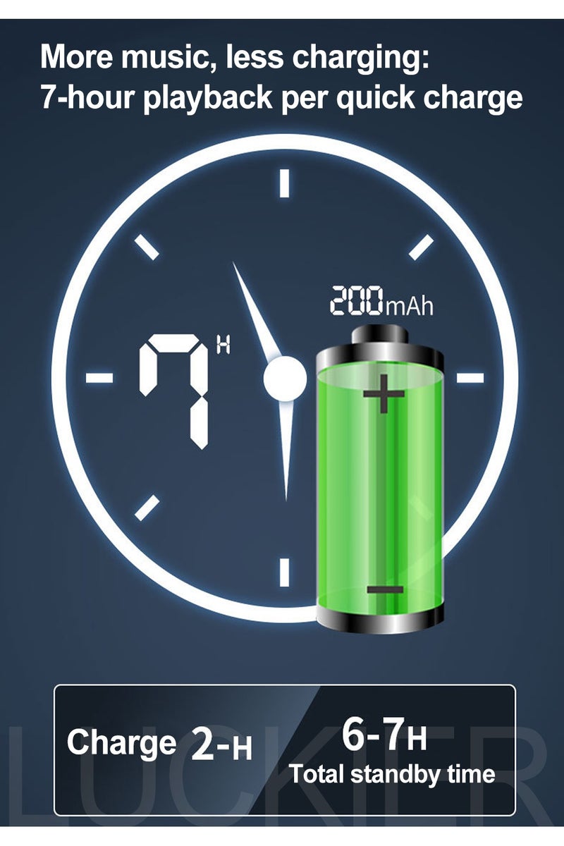 LUCKIER Bluetooth Speaker Baseball Cap - Adjustable Music Hat for Outdoor Sports, Wireless Audio Gift for Men/Women/Boys/Girls (Birthday/Present) - Image 5