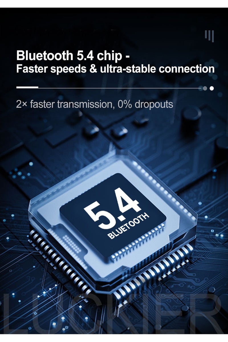 LUCKIER Bluetooth Speaker Baseball Cap - Adjustable Music Hat for Outdoor Sports, Wireless Audio Gift for Men/Women/Boys/Girls (Birthday/Present) - Image 4