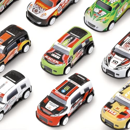 RAMNATH IMPEX RAMNATH 50 Piece Metal Alloy Die-cast Cars Pack Toy Play Set in Storage Carrying Box | 1:64 Scale Mini Pull Back Vehicles for Boys & Girls | Educational Toy Cars Gift Set | Perfect for Party Favors. - Image 4
