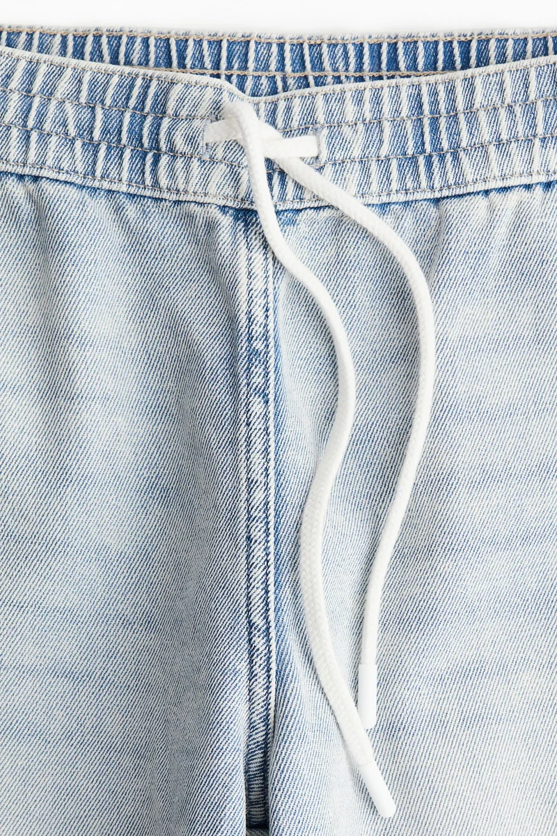 H&M Denim pull-on trousers