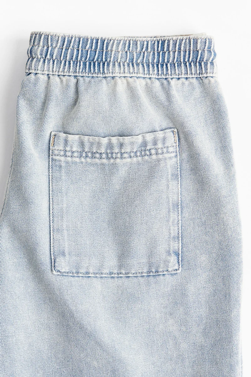 H&M Denim pull-on trousers
