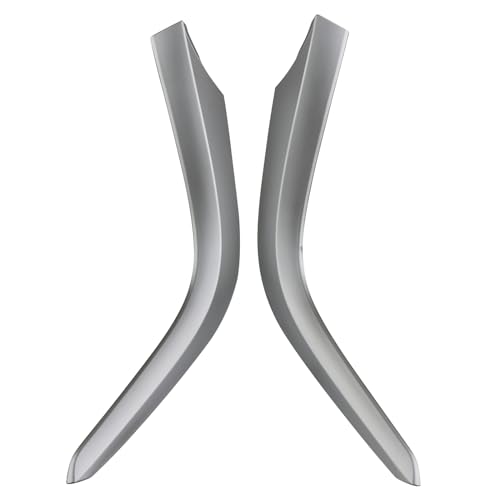 Osompar Lower Center Dashboard Trim Strip Compatible with 2007-2009 Toyota Corolla Replaces 55433-02140 55432-02220 55433-02121 Silver Gray Left Right Side - Image 4