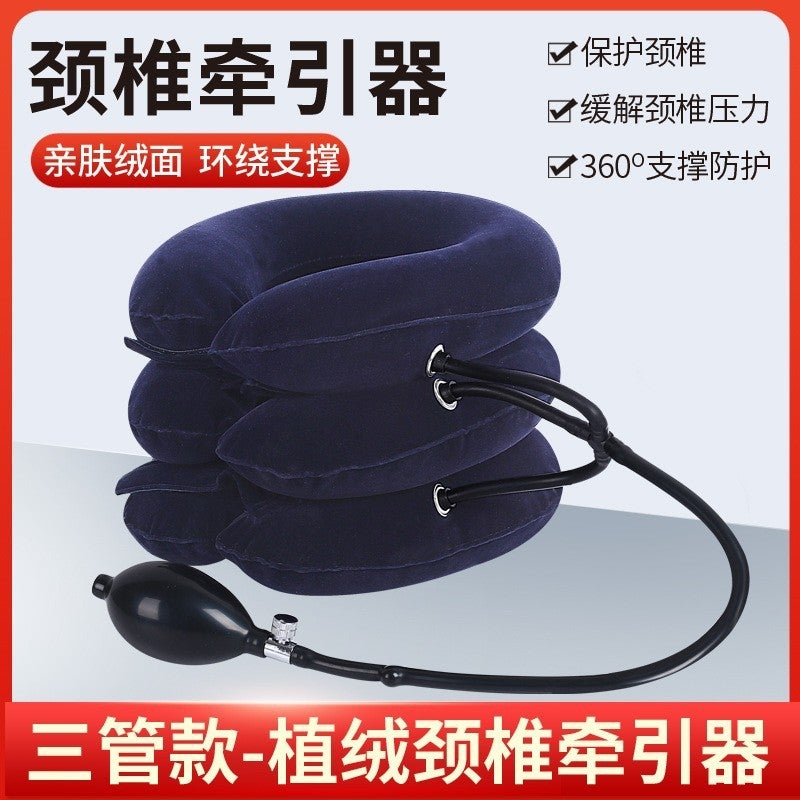 Inflatable Neck Brace, Cervical Spine Traction, Home Neck Brace Stretcher, Cervical Spine Neck Brace for Women and Men, Comfortable Correction of Cervical Spine - Image 2