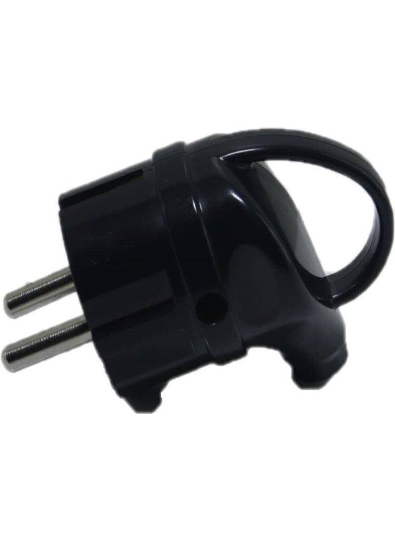 Konza - Ups Grounding Plug L Type Handle Black - Image 1