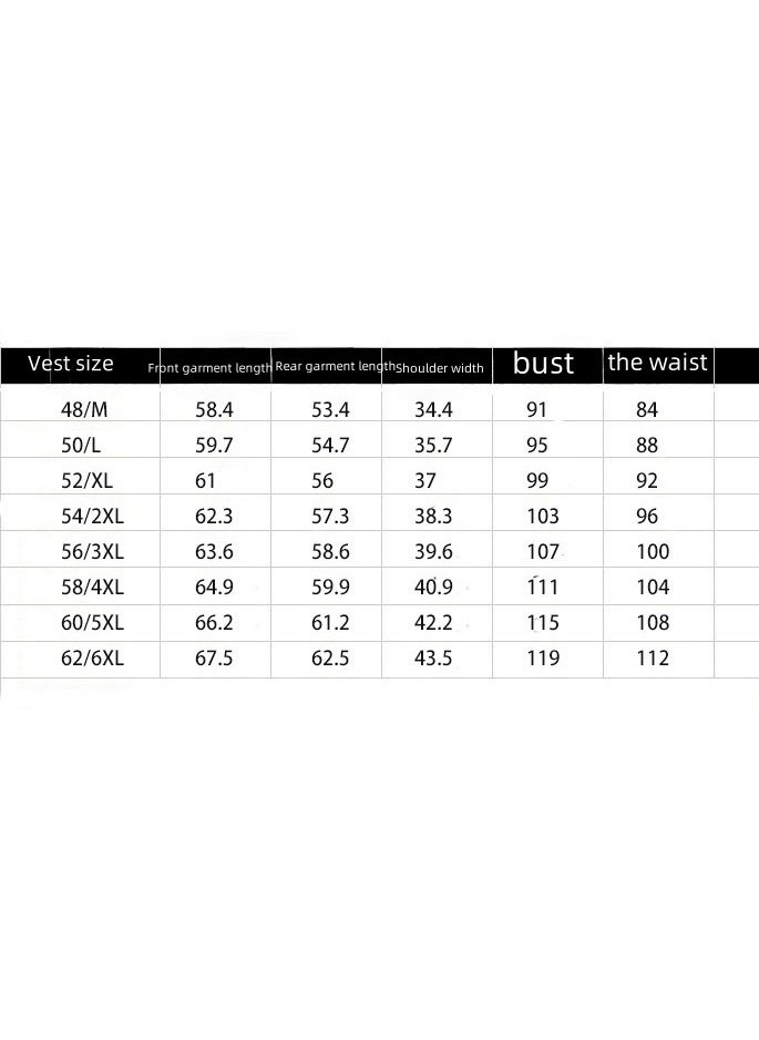 KUYING New Men's Hollowed Out Slim Fit Fashionable Plus Size suit Vest  - Image 2