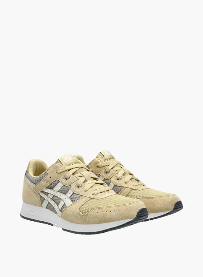 asics Men's Logo Detail Lace-Up Running Shoes - Lyte Classic