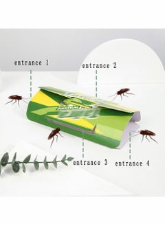 HomarKet Cockroach Traps 10 Indoor Sticky Glue Catchers - Beetles Spiders Scorpions Ants Centipedes and Cockroach Traps  - Image 5