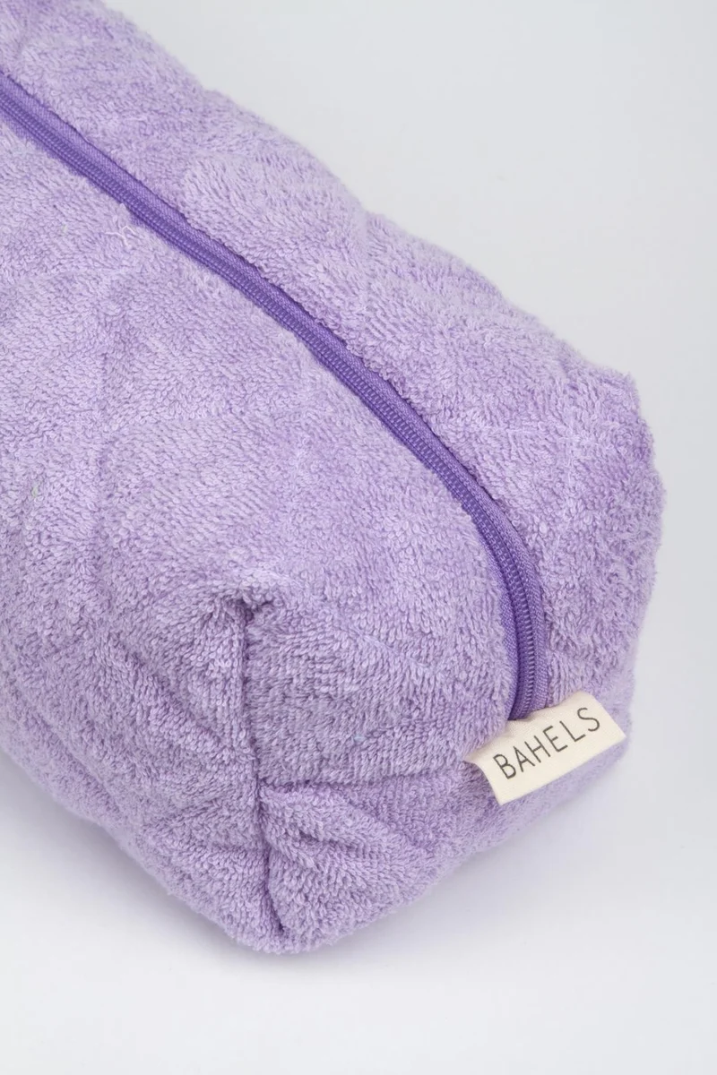 Bahels Lilac Towel Dyson Airwrap and Xl Size Bag Travel Case for All Your Hair Styling