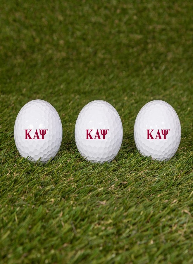 Desert Cactus Kappa Alpha Psi Golf Balls 3 Pack – Kappas Full Color Three – Officially Licensed Sport Team Accessory (Letter) - Image 4