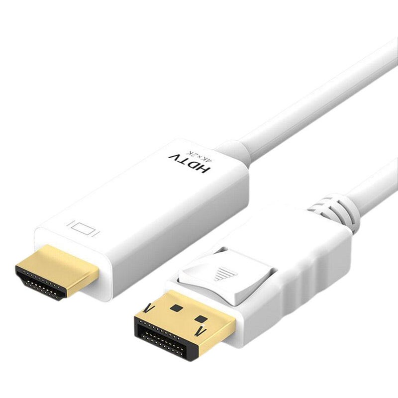 DP to HDMI compatible desktop graphics card monitor 4K high-definition cable; DisplayPort to HDMI compatible video connection cable - Image 1