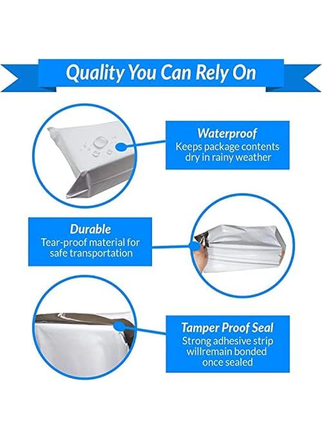 مارك أكياس ظرف بولي ميلرز 100 قطعة مقاس 32 سم × 45 سم لون أبيض - Image 4