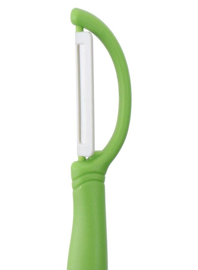 hobbyme 2 Pcs Green Ceramic Peeler for Household Use, Multi-purpose Ergonomic Design PP Material Handles for Kitchen, Restaurant, Snack Bar, Vegetables, Fruit - Image 4