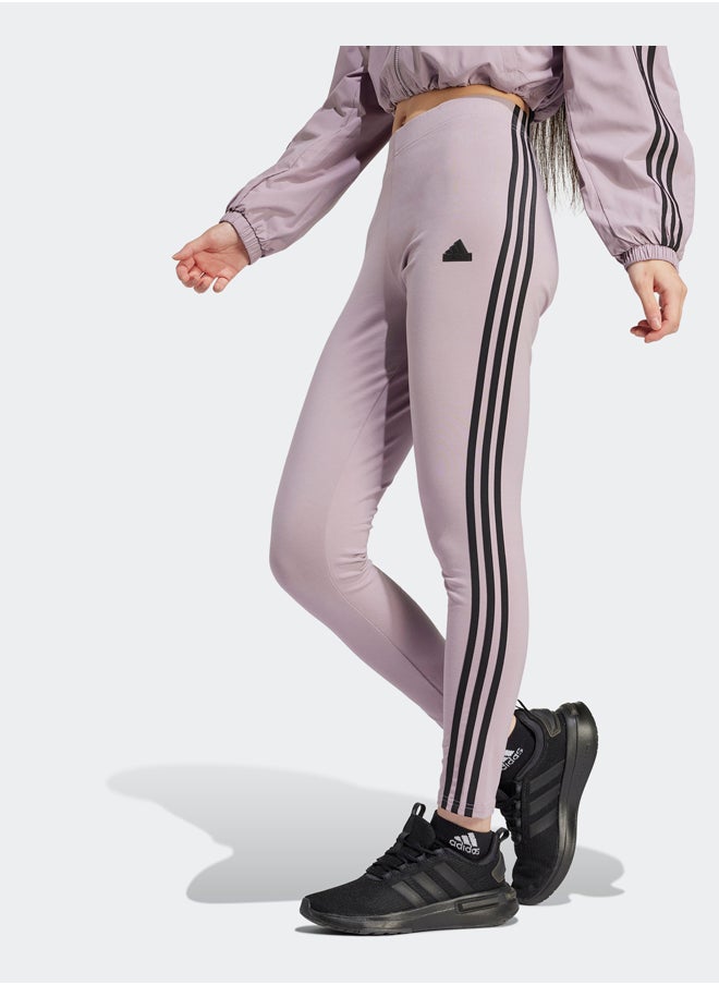 Adidas بنطال ضيق بثلاثة خطوط من Future Icons  - Image 1