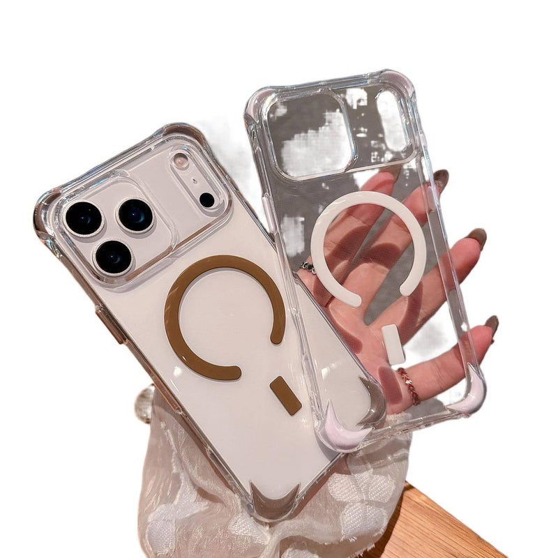 غطاء MagSafe | وردي | TPU | حماية من السقوط | مغناطيس قوي | مقاوم للصدمات لـ iPhone 15 / 15 Plus / 15 Pro / 15 Pro Max - Image 2