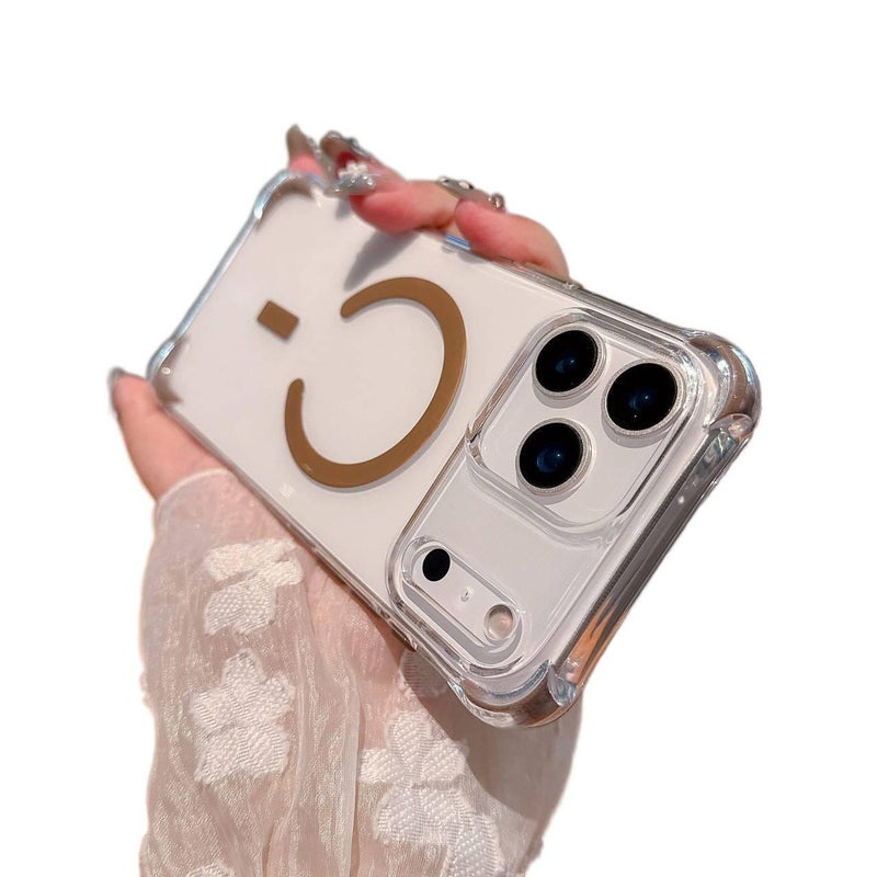 غطاء MagSafe | وردي | TPU | حماية من السقوط | مغناطيس قوي | مقاوم للصدمات لـ iPhone 15 / 15 Plus / 15 Pro / 15 Pro Max - Image 4