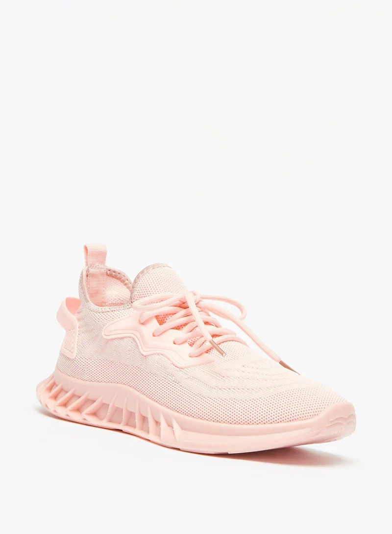 Oaklan by Shoexpress Womens OAKLAN Textured Lace-Up High Top Sports Shoes
