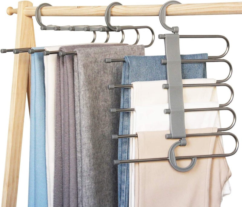 Blairmore Plastic Clothes Hangers Dry Wet Hangers Space Saving Clothes Hangers, Plastic Hangers with Non-Slip Pads Clothes, Suit Hangers Heavy Duty Coat (1, Simpley) - Image 3