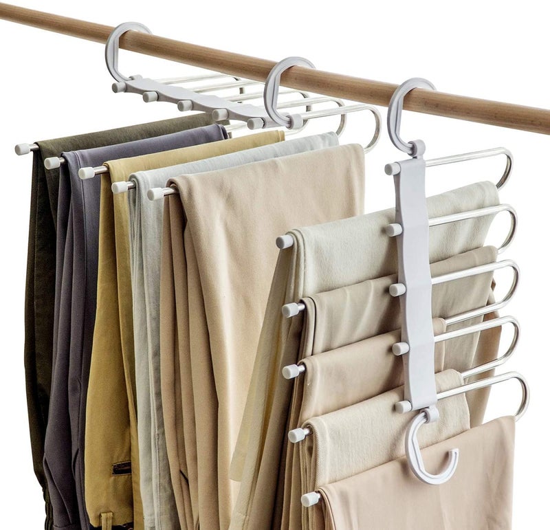 Blairmore Plastic Clothes Hangers Dry Wet Hangers Space Saving Clothes Hangers, Plastic Hangers with Non-Slip Pads Clothes, Suit Hangers Heavy Duty Coat (1, Simpley) - Image 2