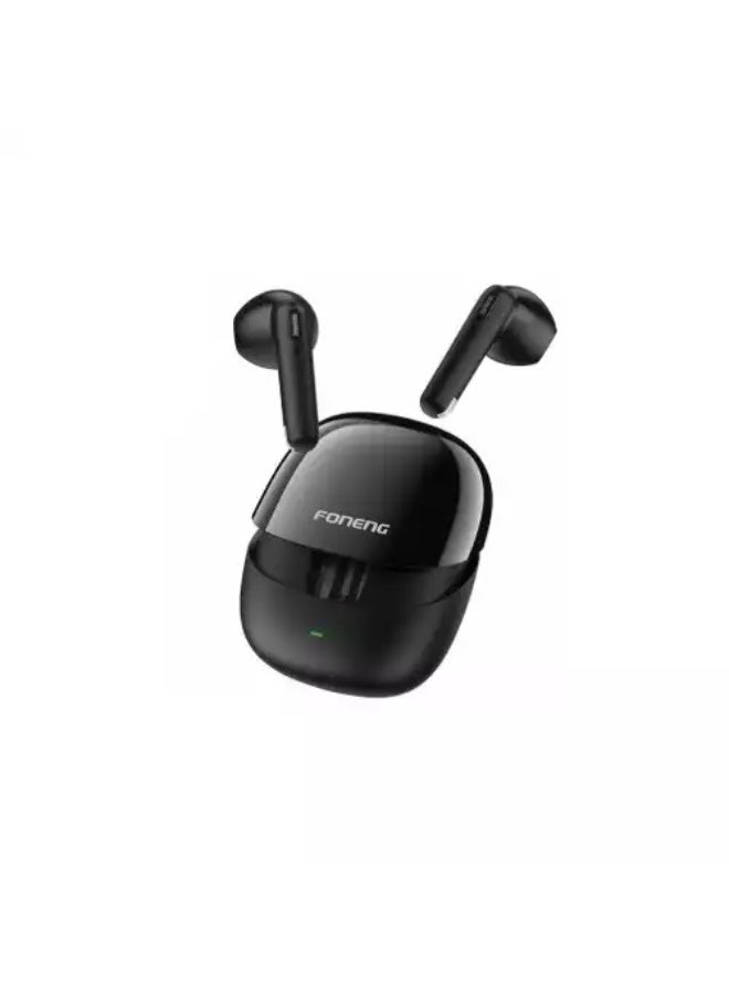 FONENG BL135 Half-In-Ear Ultra Thin TWS Earbuds Black - Image 5