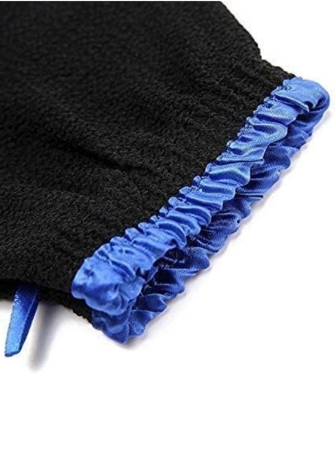 AMYTIS GARDEN Moroccan Oil exfoliating Mitt Dead Skin Remover Bath Exfoliating Scrub Mitt Viscose Exfoliating Bath Gloves  - Image 3