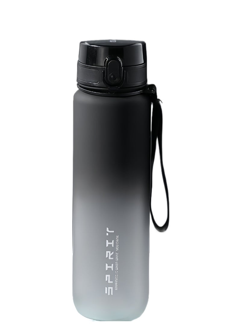 باراكا زجاجة مياه رياضية للرجال والنساء والأطفال والطلاب، سعة كبيرة، مقاومة للحرارة، للاستخدام في صالة الألعاب الرياضية والمدرسة والاستخدام الخارجي - Image 1