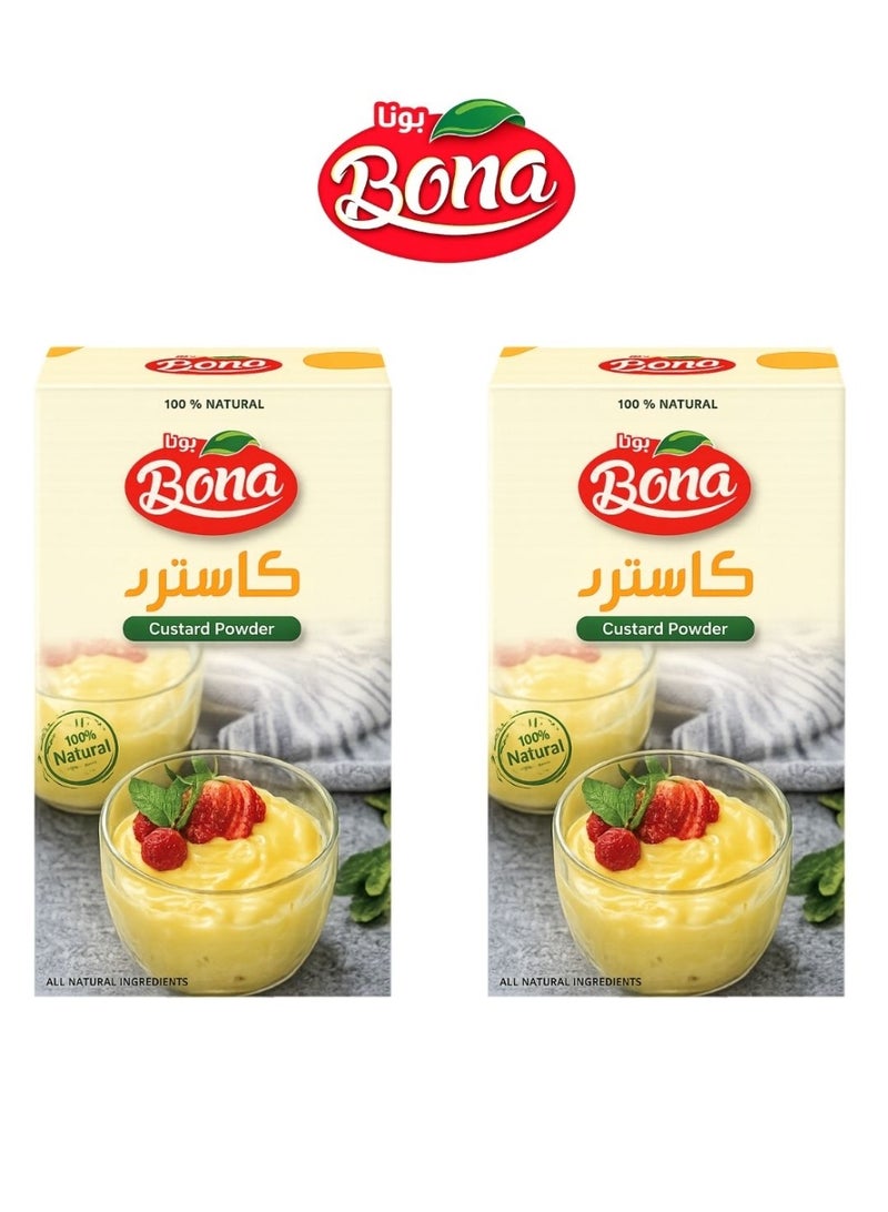 بونا كاسترد بودرة بونا - 170 جم - عبوة من علبتين - Image 1