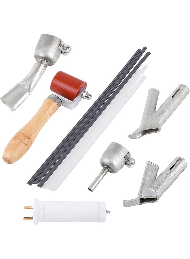 ANDOER 1600W Hot Air Welding Machine Kit Plastics Heat Welders Tools Set With Welding Speed Nozzle And Roller Rod - Image 5