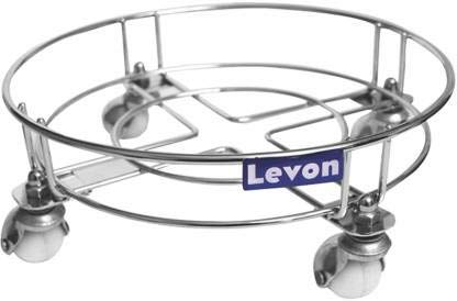 Levon Stainless Steel Cylinder Trolley| with Anti-Rust Nano Coating - Image 4